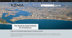 Desktop Screenshot of kznia.org.za