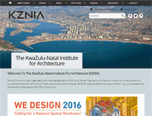 Tablet Screenshot of kznia.org.za